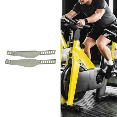 2Pcs Adjustable Pedal Straps for Exercise Bikes, Fitness Gear Home And Office