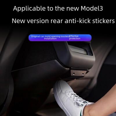 Tesla Model Y Rear Anti-Kick Pad for Highland3 Air Outlet Protection