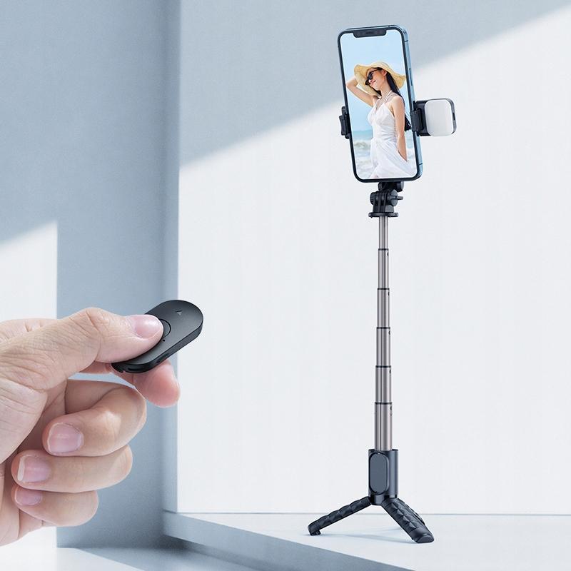 Selfie-Stick für Telefon Mcdodo Stativ Bluetooth Stativ SS-1781 Schwarz