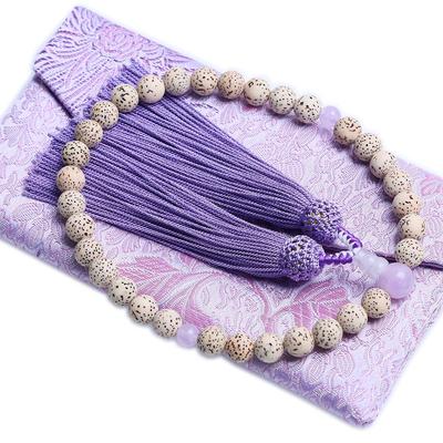 LEOBEE Women's Prayer Beads, Handmade Starry Bodhi Tree Prayer Beads for Funerals, Memorial Services, and Recitation, Suitable for All Sects,