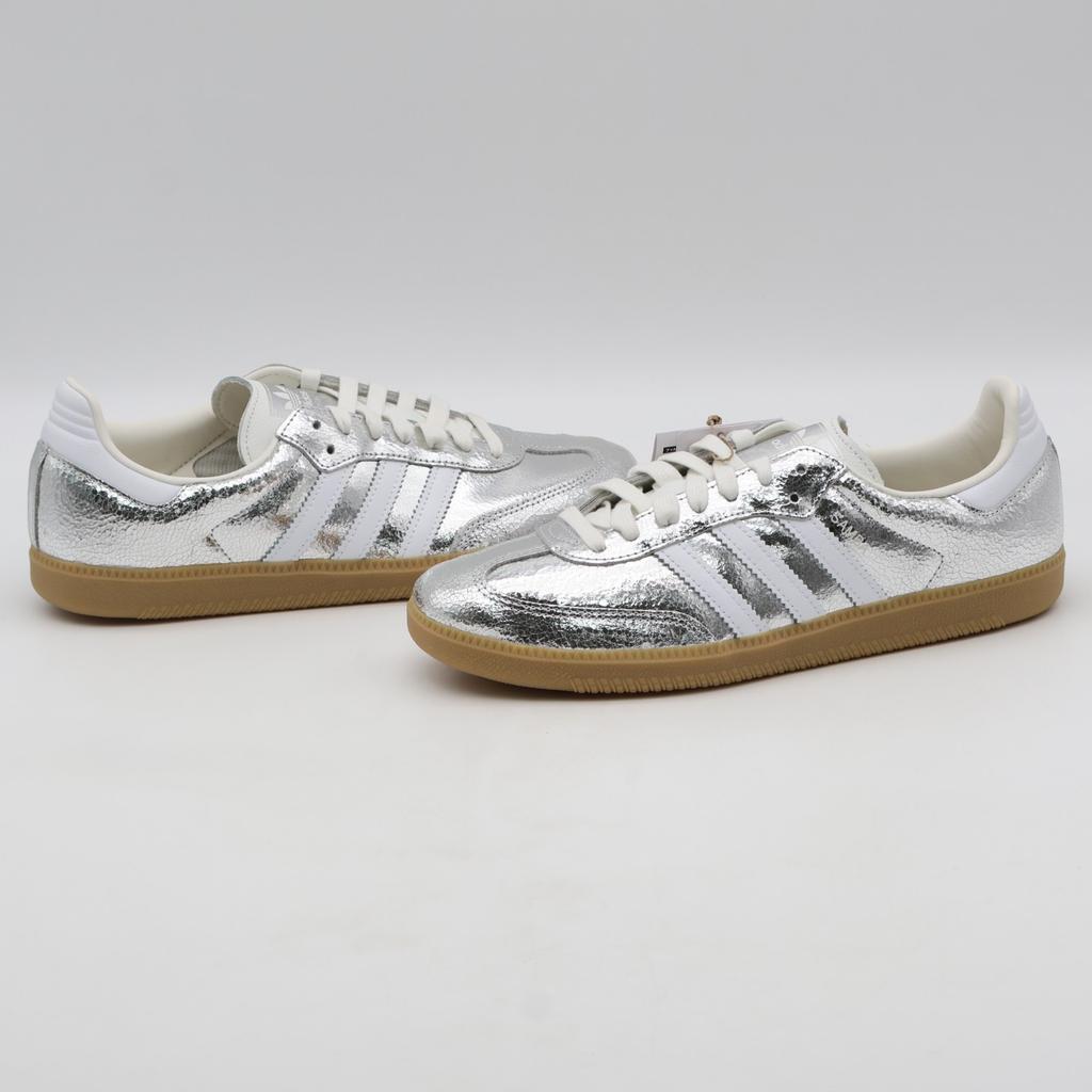 JR0035 adidas Originals Samba OG Metallic Silver (Women's)