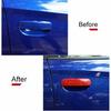 Set For 2011- Dodge Charger ABS Red Door Handle Covers Decoration Cover Trim