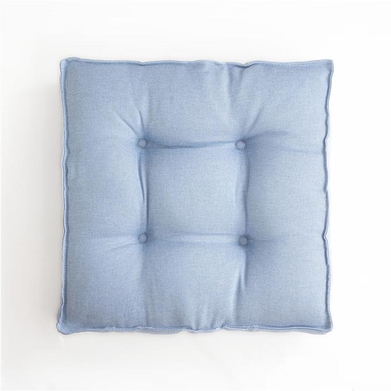 

Solid Color Linen Square Seat Cushion