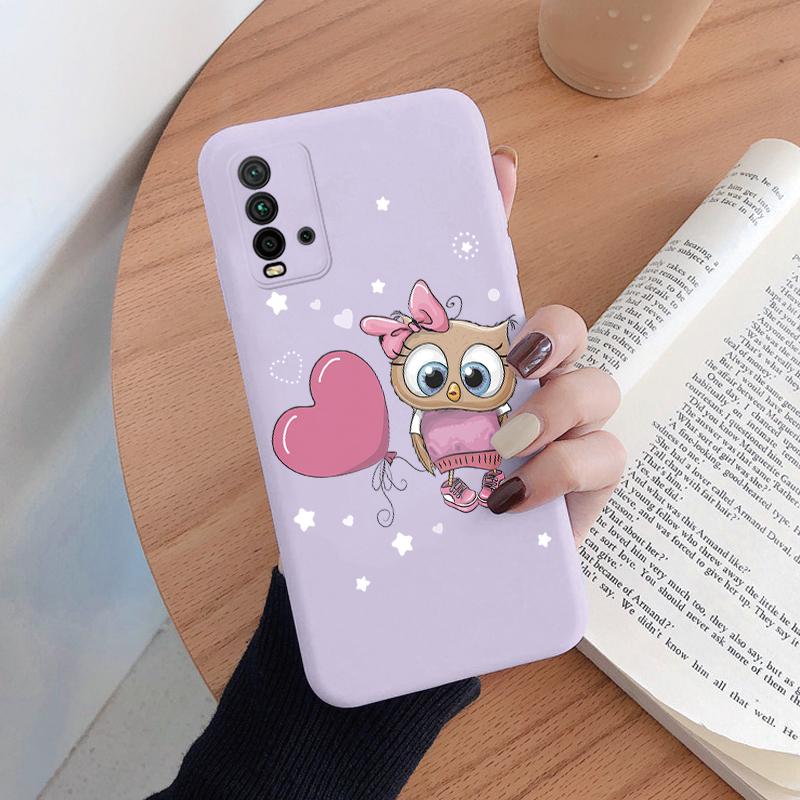 

For Redmi 9T 13C 14C A3 A5 13 Case Colorful Face Cute Heart Soft TPU Fundas Shockproof Bumper Phone Back Cover Pink Butterfly Redmi A5 4G