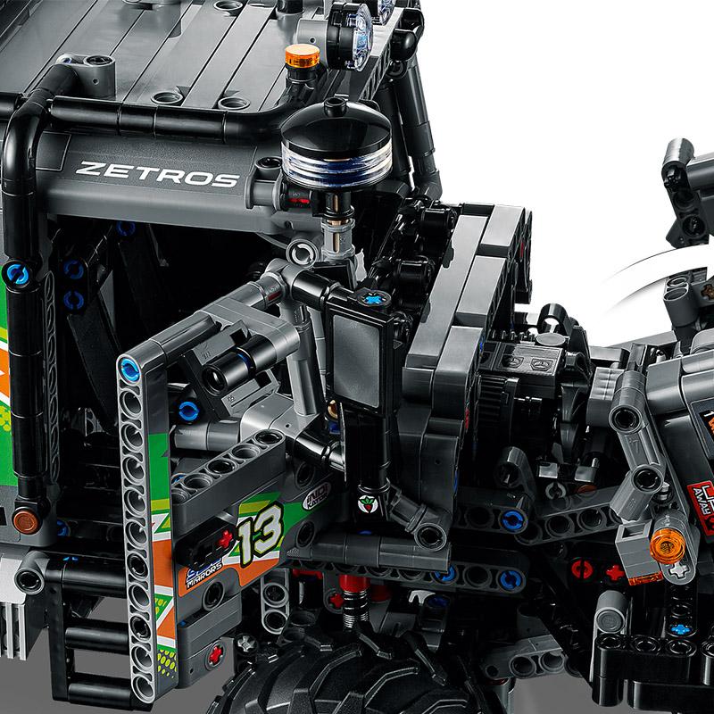 LEGO Technology Mechanical Set Benz 4x4 Mercedes Benz Mercedes Benz Zetros Trail Running Truck Building Blocks 42129