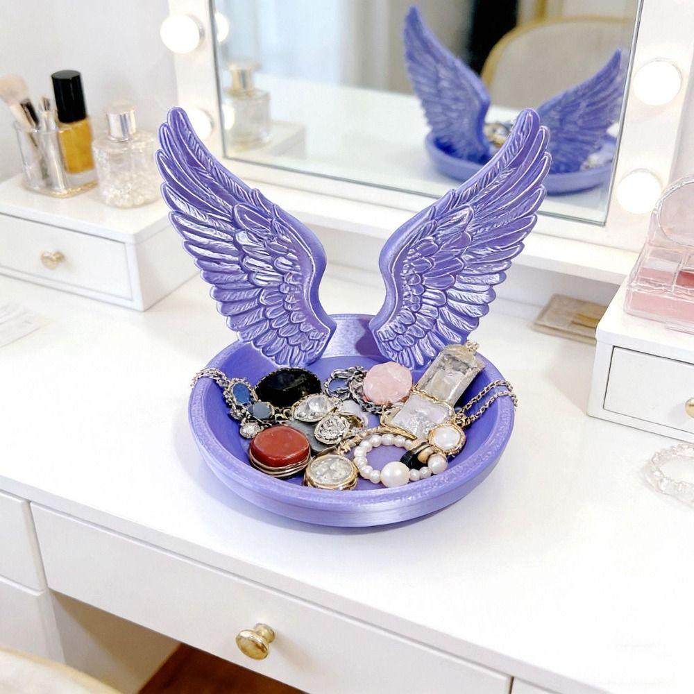 Creative Jewelry Storage Tray INS Mini Key Tray Minimalist Ring Display Plates  Desktop Ornaments