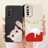 Für Realme X2 Hülle Realme XT Abdeckung Niedliche Katze Cartoon Weiches Silikon Kameraschutz Handyhülle Für OPPO K5 RealmeXT RMX1921 Capa