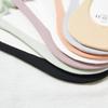 Women's Ice Silk Low-Cut Socks - Silicone Anti-Slip, V-Neck Invisible Design, Summer Thin Cotton Soles, Trendy Style.