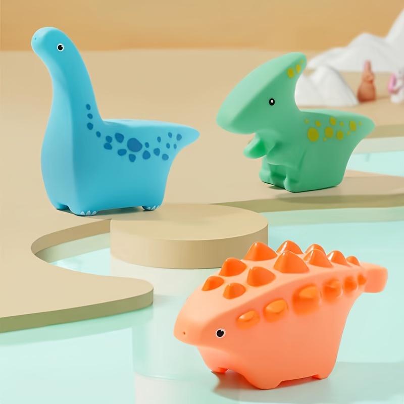 Non-Toxic Toddlers Squirt Toy Dinosaur Kids Bath Toys Baby Play Water Squirt Toys Squeeze Children And Children Swim Pool Water Toys