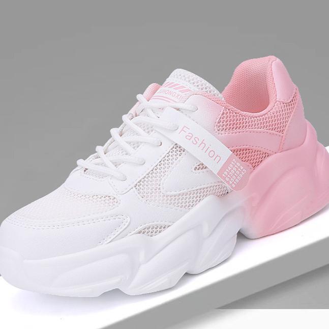 Women's New Trendy Thick-soled Tie-dye Sneakers