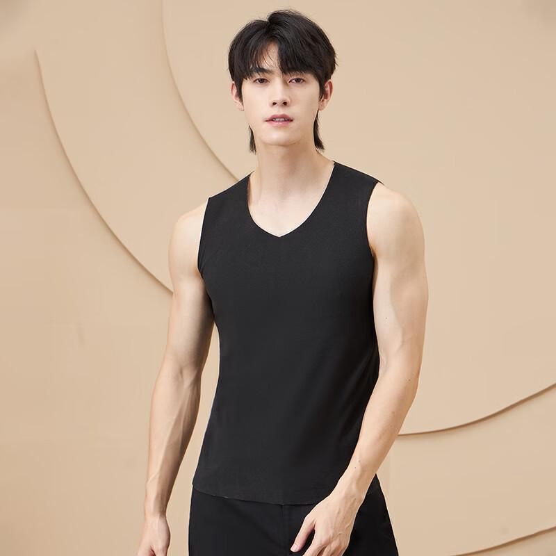 LangSha Men's Thermal Heat-Generating Antibacterial Vest