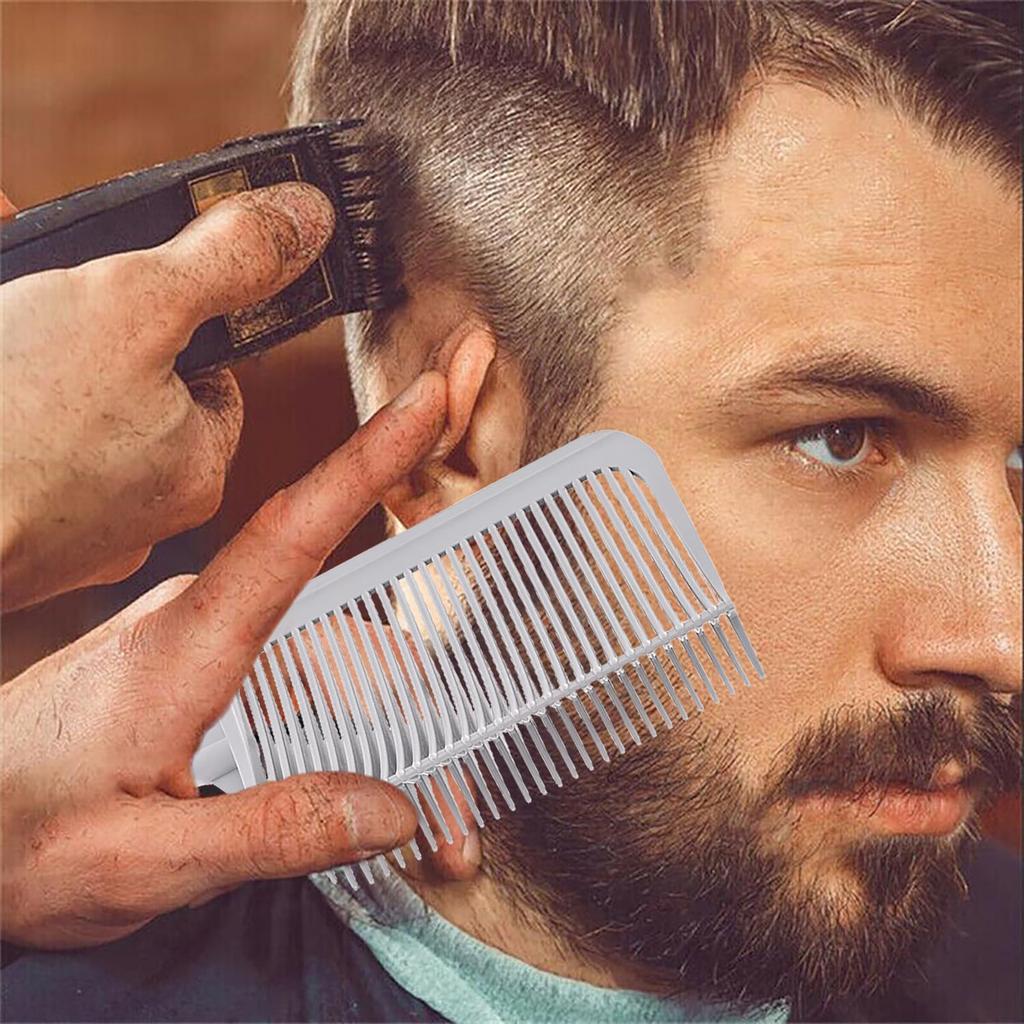 Professioneller Friseurschnitt Professionelles Styling Fade Friseur Fade Kamm Gebogener Positionierungskamm für Premium Schneidekamm für Friseursalon Styling Einfach