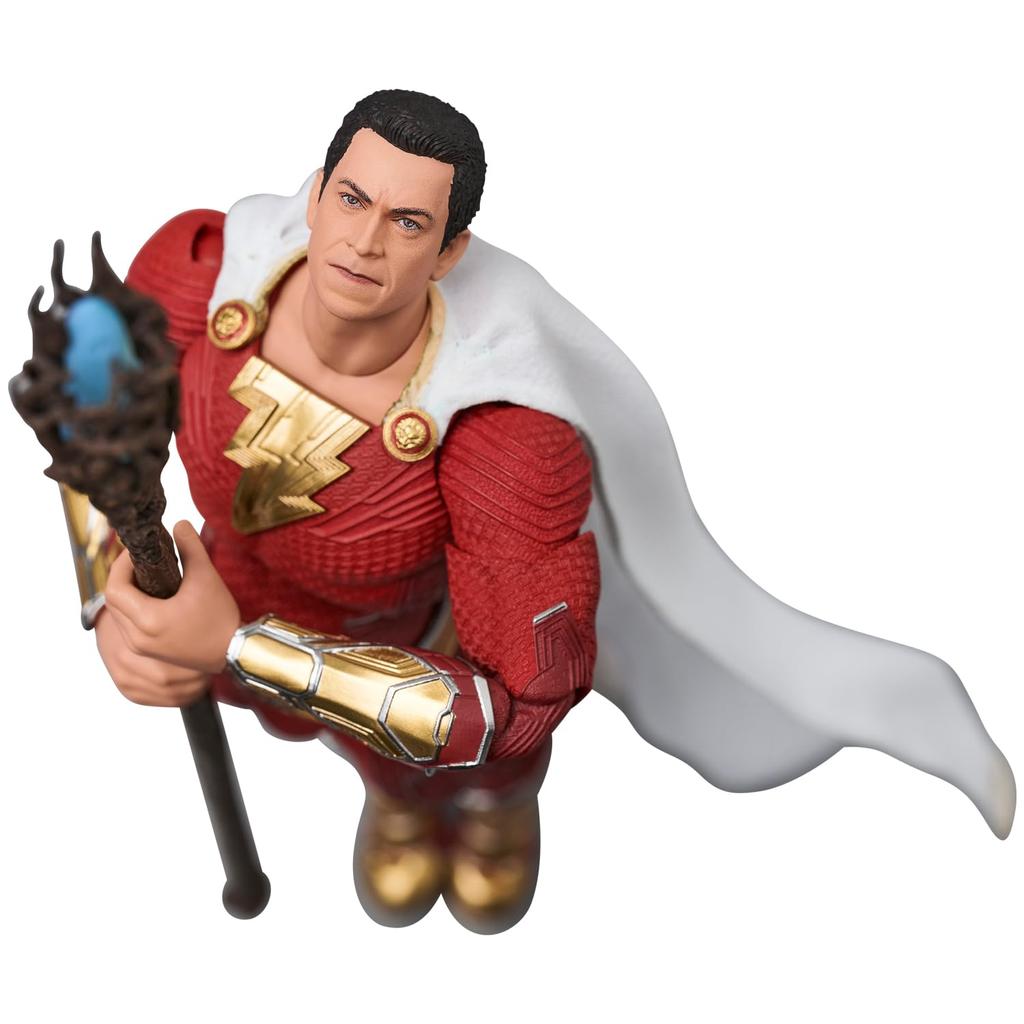 Medicom Toy MAFEX OF THE GODS Approximately 160mm action No.254 SHAZAM! (FURY Ver.) tall, non-scale, pre-painted figure.
