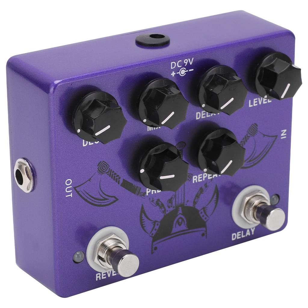 Guitar Effect Pedal Reverb Digital Delay 2 In 1 True Bypass Single Instrument Accessory CP?80