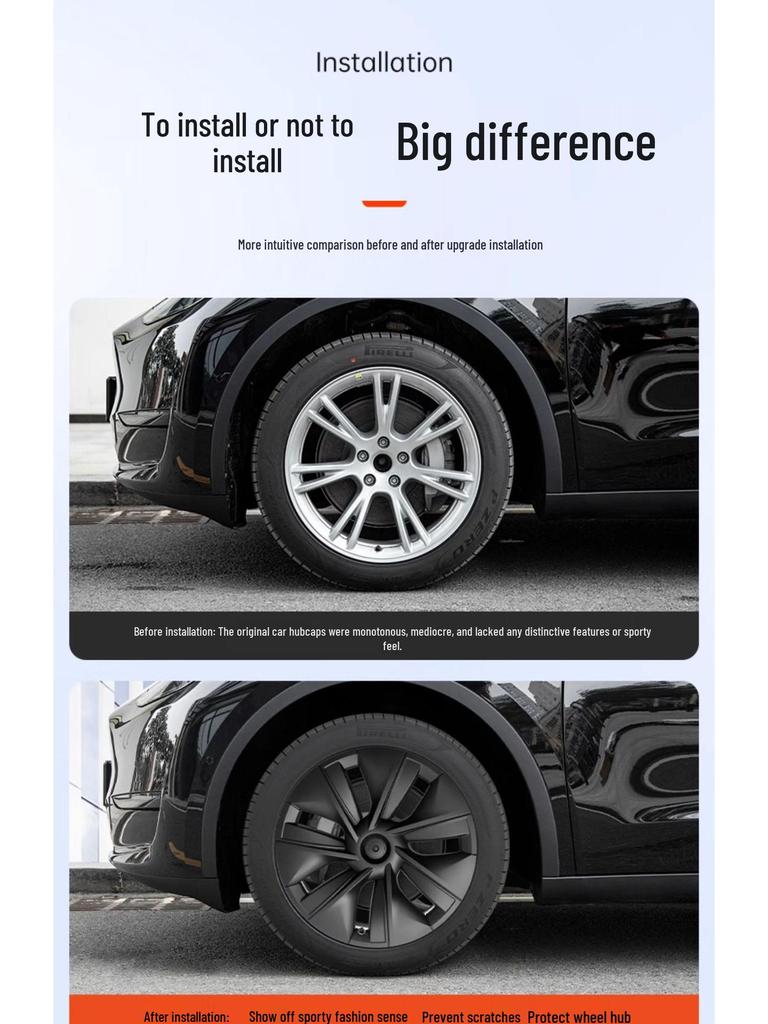 New Star Blade 19-inch Wheel Cover for Tesla Model Y/3