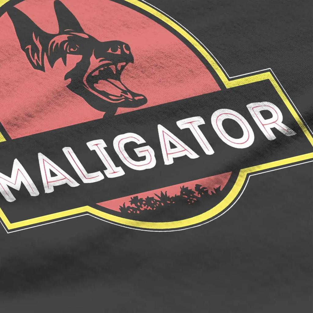 Malinois Dog Maligator Belgian T Shirt Vintage Fashion Women's Polyester Tshirt O-Neck