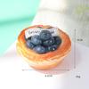 Pu Simulation Egg Tart Croissant Model Fake Bread Fridge Magnet Pastry Dessert Food Prop Home Kitchen Decor Ornament