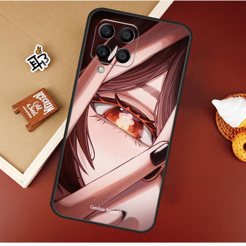 Genshin Impact Zhongli Hutao Case For Samsung Galaxy M51 M31 M21 M11 M16 M36 M56 M53 M12 M32 M52 M15 M35 M55 M14 M34 M54