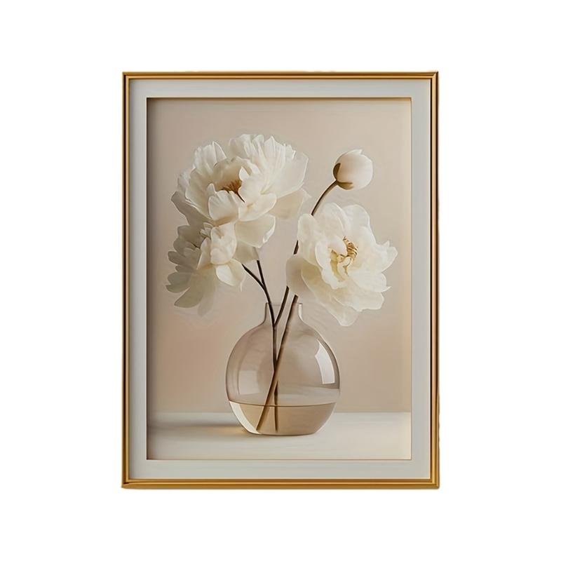 Wandkunst Leinwandbild Blumen Bild Poster Ungerahmt Bereit zum Aufhängen für Wohnzimmer Schlafzimmer Heimdekorationen Geschenk