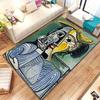 Picasso Abstract Realism Painting Artistic Rug for Bedroom Floor Mat Carpet Living Room Home Decor Rug Soft Flannel Mat Area Rug