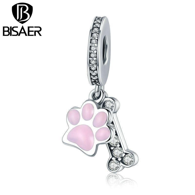 

BISAER модная подвеска из сплава с изображением собаки и собачьей кости Pendant