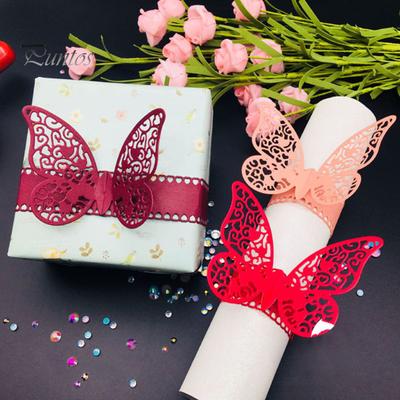 Cutting Mold Napkin Ring Pattern Lovely Paper Embossing Tool Thin Cutting Mold for Gift