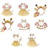 Animal Dress up Kits Hairband, Tail, and Bowtie for Kids Birthday Parties