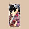 Fashion Tattoo Girl Mobile Phone Case for Samsung Galaxy A56 55 54 53 52 51 36 35 34 23 16 15 5G Glass Colorful Cover Cover