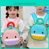 Bowknot Mushroom Dinosaur Bag Cartoon Backpack With Adjustable Straps Shoulder