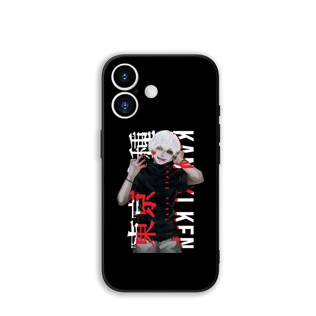 Phone Cover Anime Tokyos Ken Kaneki Ghouls Casing for Apple iPhone 17 16 11 Pro XS Max XR 6 7 8 Plus + 16E SE 2020 Air 5 8+ Case