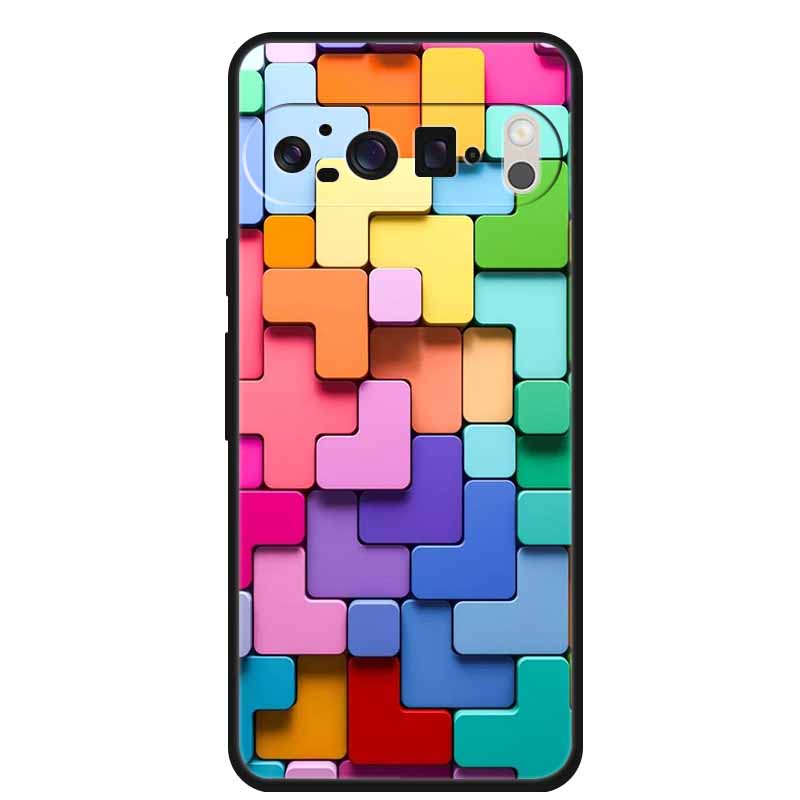For Google Pixel 10 Pro XL 5G Case Lovely Cat TPU Black Soft Silicone Back Cover Flowers Shockproof Bumper Coque 6.8" Phone Case