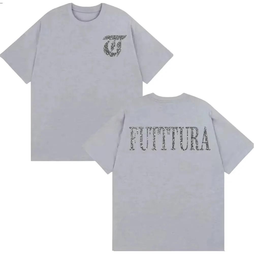 

Singer Tini Stoessel Futtura Album Logo Tshirt Men s Women Clothing Harajuku Aesthetic T-shirts Casual Cozy T Shirt 3XL