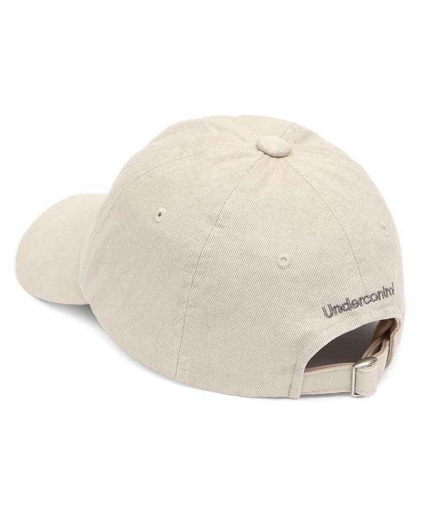 Eondeokeonteulol Four Seasons Cotton Logo Embroidered Basic Soft Top Unisex Ball Cap Uc / Washed B B / Beige