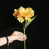 Artificial 46cm Hydrangea Fake Silk Flowers Bouquet Bridal Wedding Decor Home
