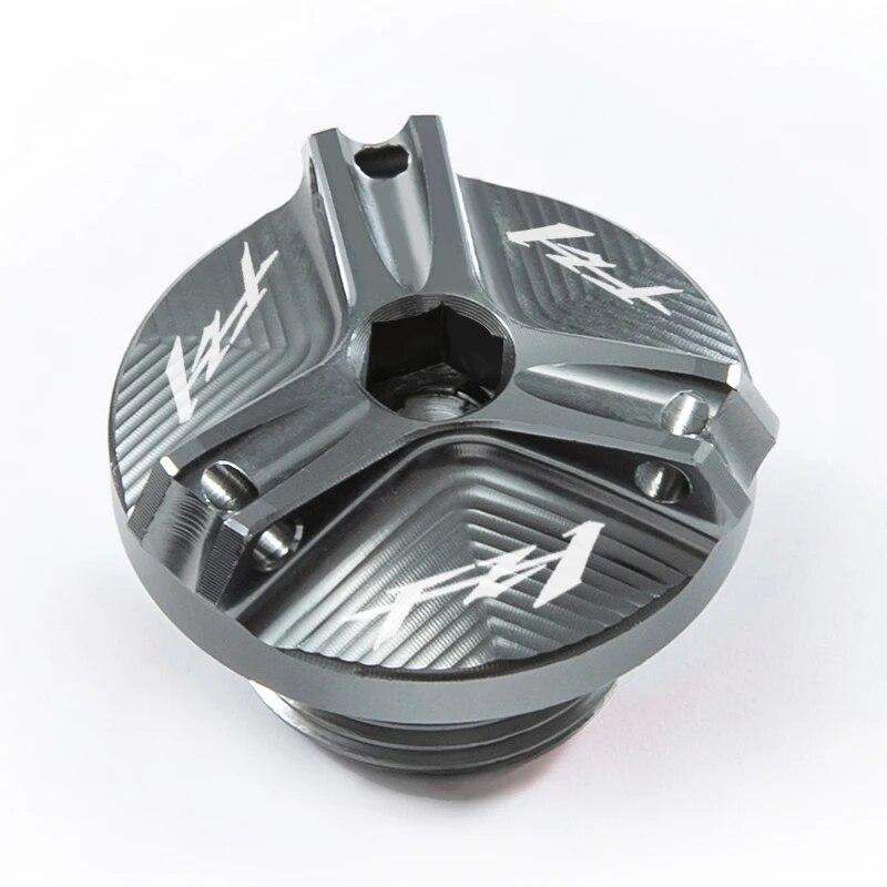 For YAMAHA FZ1 FAZER FZ-1 2006-2015 2008 2009 Motorcycle Front Brake Fluid Tank Cap and Engine Filler Cap Protection Accessories