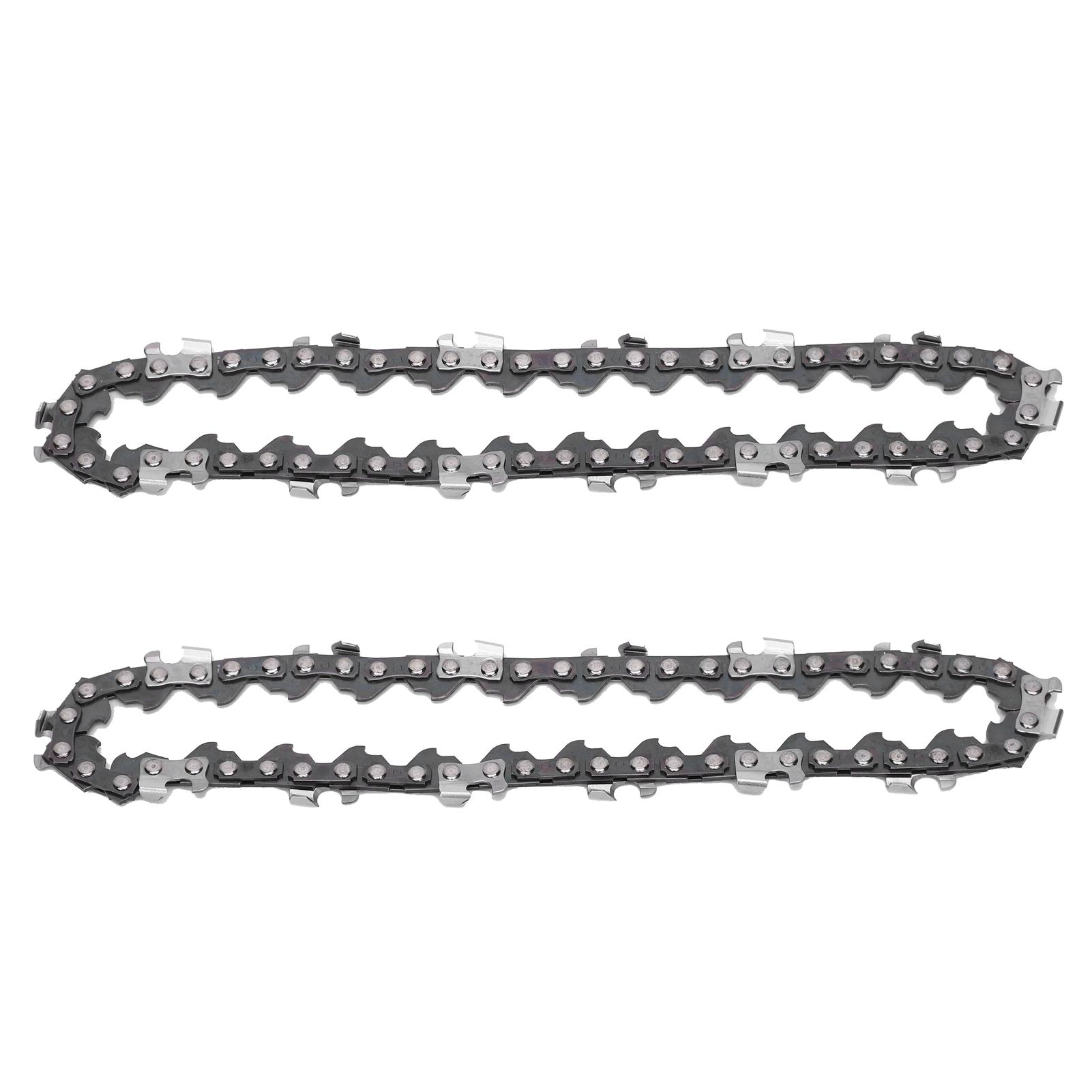

2 шт. Запасное полотно цепи для бензопилы из быстрорежущей стали для 4-дюймовой аккумуляторной электрической цепной пилы