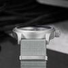 Militado ML12B 38mm Militäruhr VH31 Quarzwerk Gewölbtes Saphirglas C3 Leuchtend Vintage Uhren 100m Wasserdicht