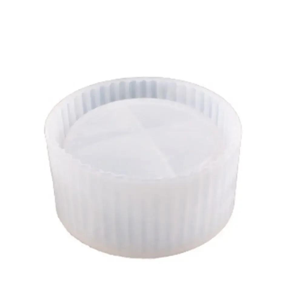 Mini Silicone Plant Pot Molds Form Arts Craft Polygonal Casting Moulds DIY Succulent Flowerpot Candle Holder Concrete Clay Mold