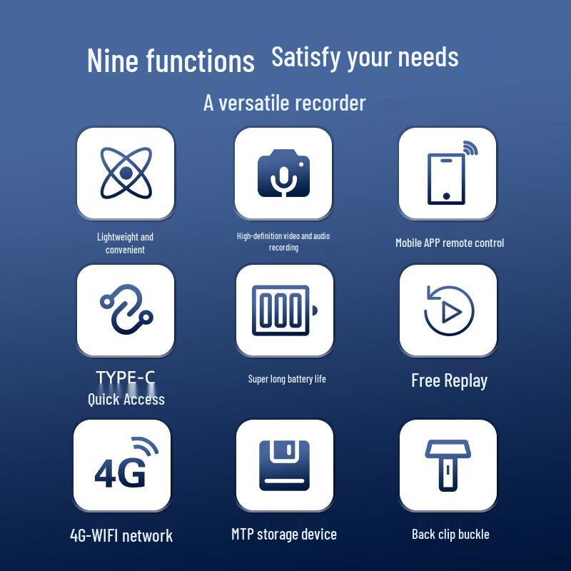 Philips VTR8001 Professional Voice & Video Recorder CN Plug (adapter Included)