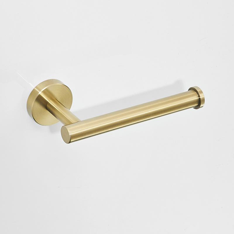 304 Stainless Steel Towel Bar, Paper Holder & Clothes Hook Bathroom Set - 3 Pieces