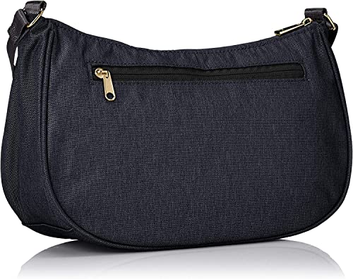 Anello Grande A5 Water-Repellent Shoulder Bag, GL, GTT0474Z, Black