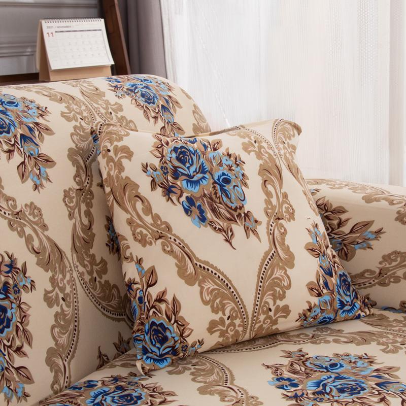 Stretch Stripes Sofa Slipcover Elastic Sofa Cover for Living Room Non Slip Furniture Protector for Pets Soft with Elastic Bottom