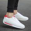 Leather Men Shoes Sneakers Trend Casual Shoe Italian Breathable Leisure Male Sneakers Non-slip Footwear White Men Loafers