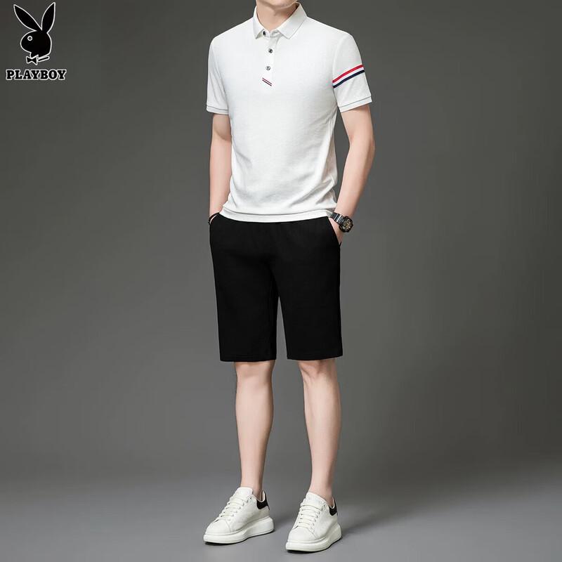 PLAYBOY Men s Summer Polo Shirts and Casual Sets 170/L