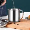 304 Stainless Steel Insulated Mug with Lid and Handle
