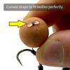 5packs Carp Fishing Accessories Boilies Stopper Curved Shape To Fit Boilies Perfectly For Carp Fishing Bait Terminal Tackles
