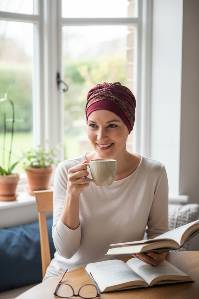 Elegant Women' Turban Daria Bordo 533 Lightweight Tied Even After Chemotherapy