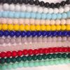 8mm Glossy Porcelain Crystal Beads for Handmade DIY Earrings & Bracelets