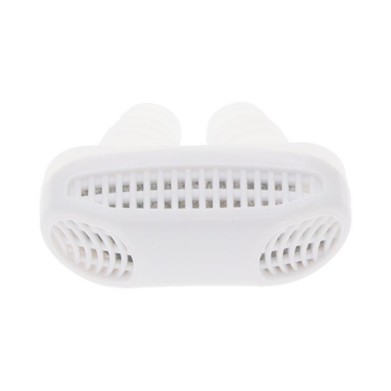 2 In 1 Anti Snoring Amp Air Purifier Relieve Nasal Congestion Snoring Device Ventilation Anti-snoring Anti Snore Sleep Nose Clip