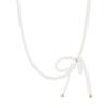 Mariel Ribbon Pearl Bead Necklace (Jjljni4Bs356Sr420)